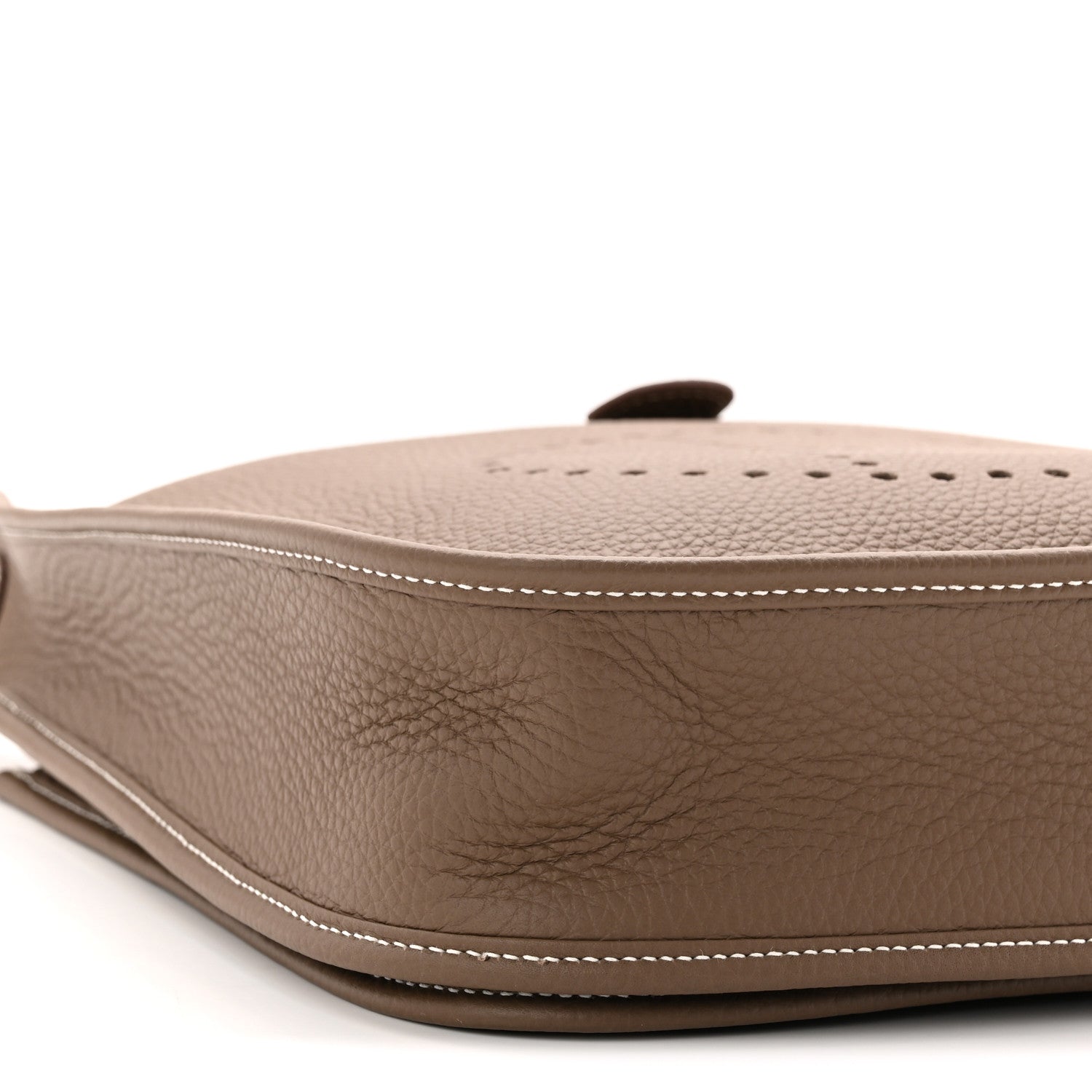 Hermes Taurillon Clemence Evelyne III PM Etoupe 9 of 12