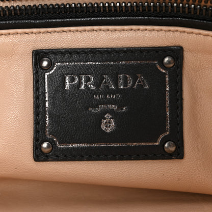 Prada Nappa Antique Bowler Black 6 of 17
