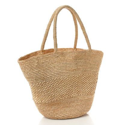 The Row Raffia Emilie Tote Bag Natural 3 of 11