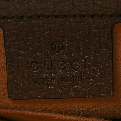 Gucci GG Supreme Monogram Web Medium Ophidia Boston  Beige Ebony New Acero 6 of 15