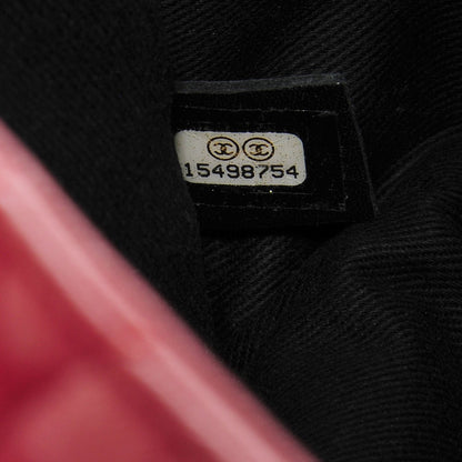 Chanel Washed Lambskin Jumbo Take Away Flap Red 9 of 9