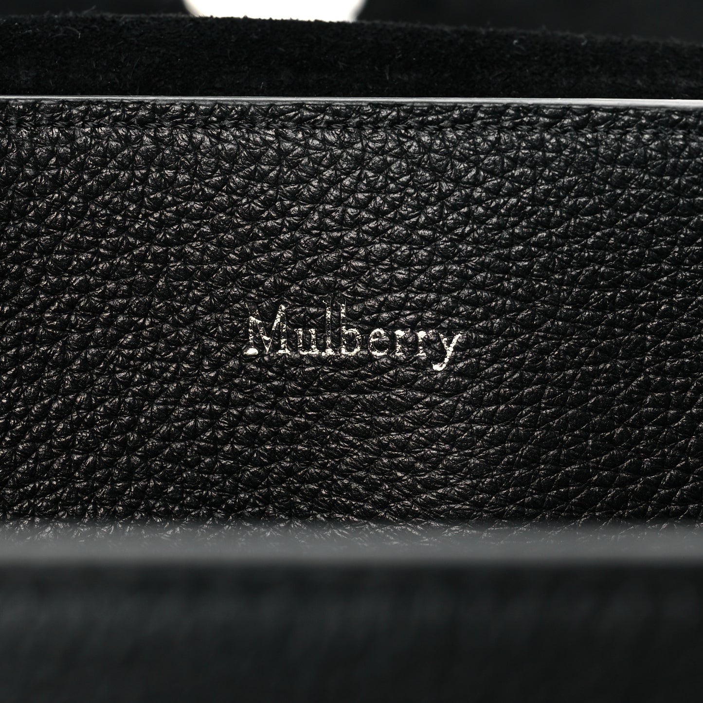 Small Classic Grain Calfskin Small Seaton Black