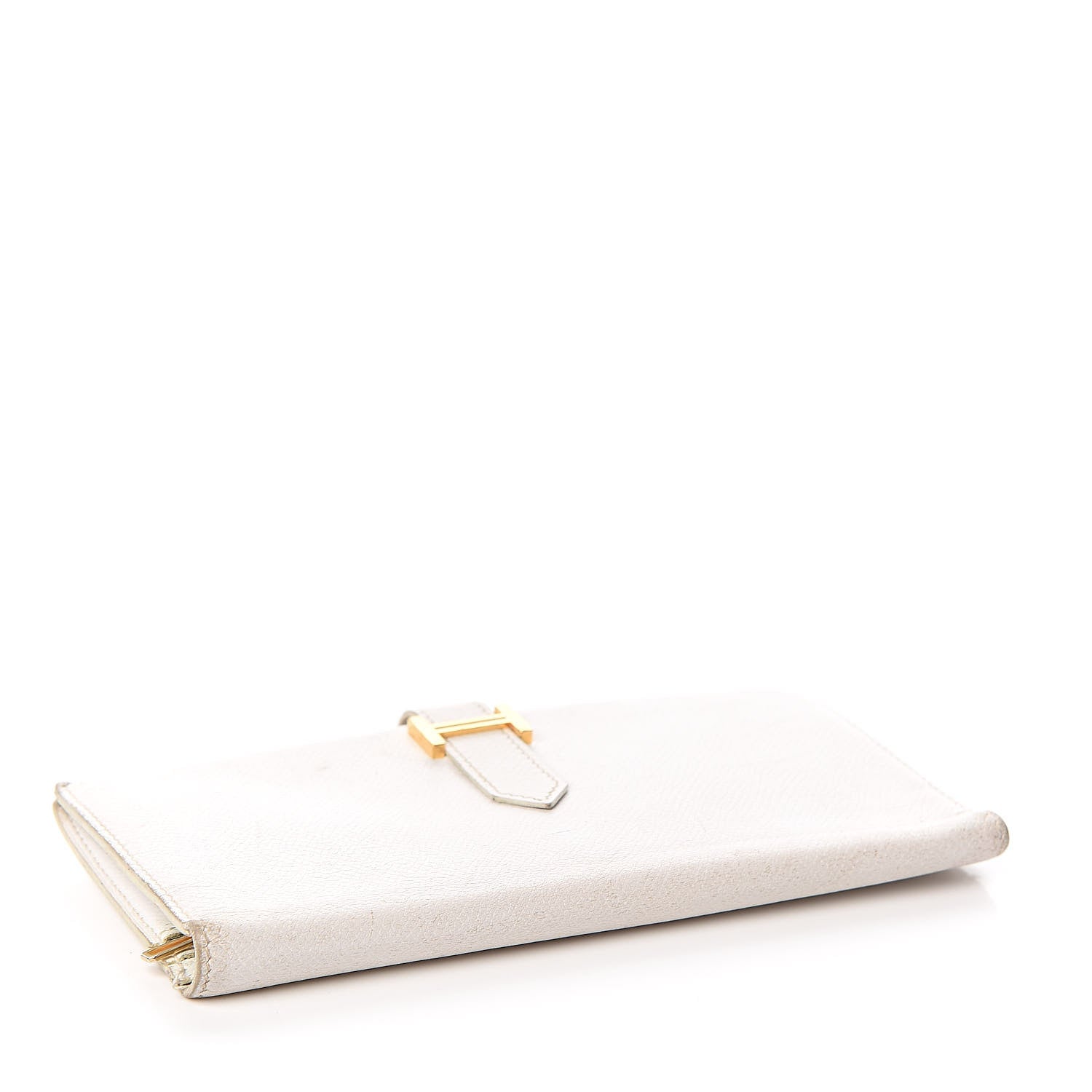 Hermes Epsom Bearn Wallet White 4 of 13