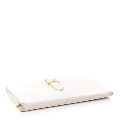 Hermes Epsom Bearn Wallet White 4 of 13
