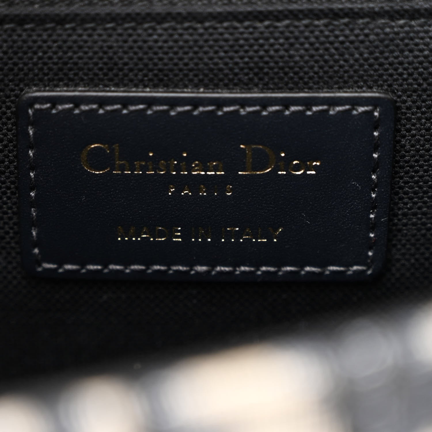 Christian Dior Oblique 30 Montaigne Flap Bag Blue 6 of 10