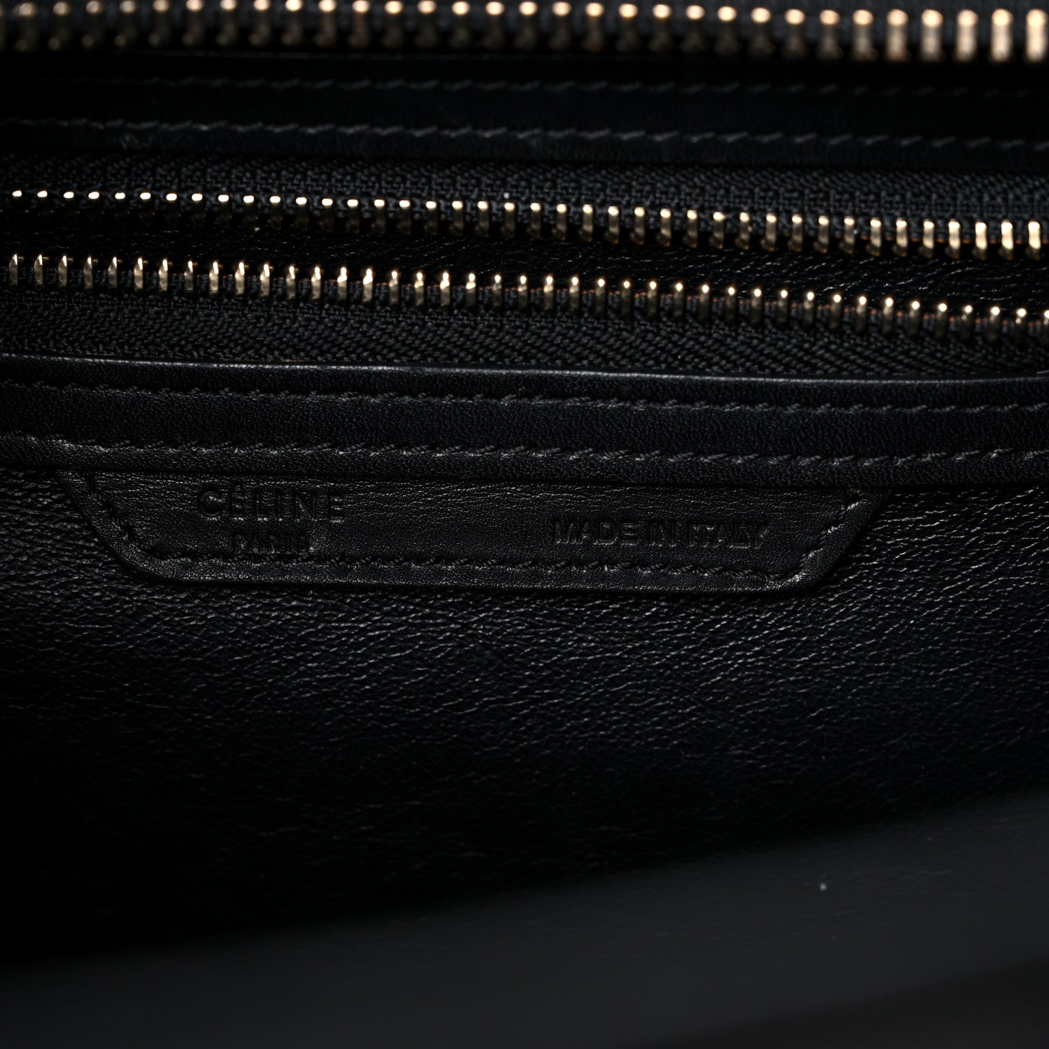 Celine Goatskin Smooth Calfskin Micro Tri-Color Luggage Olive 6 of 15