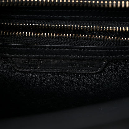 Celine Goatskin Smooth Calfskin Micro Tri-Color Luggage Olive 6 of 15