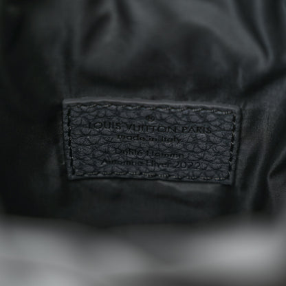 Louis Vuitton Taurillon Monogram Chalk Pouch Granite Gray 6 of 10