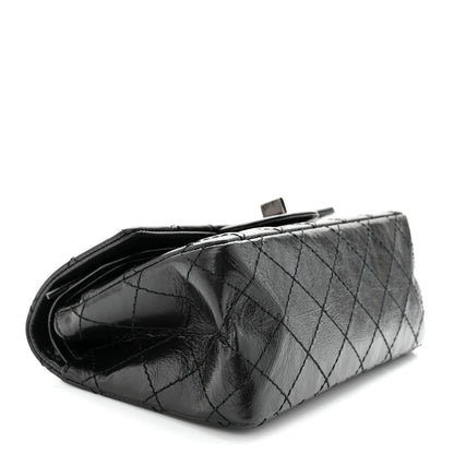 Chanel Aged Calfskin Quilted 2.55 Reissue 224 Flap So Black 4 of 10