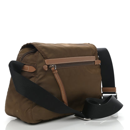 Prada Tessuto Nylon Messenger Bag Bruciato 3 of 11