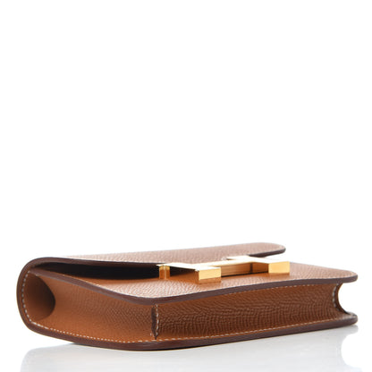 Hermes Epsom Constance Slim Wallet Gold 5 of 7