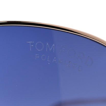 Tom Ford Titanium Milla Aviator Sunglasses TF784 Gold 7 of 8