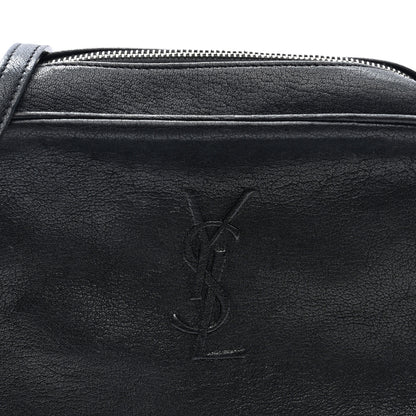 Saint Laurent Lambskin Monogram Small Lou Camera Bag Black 6 of 8