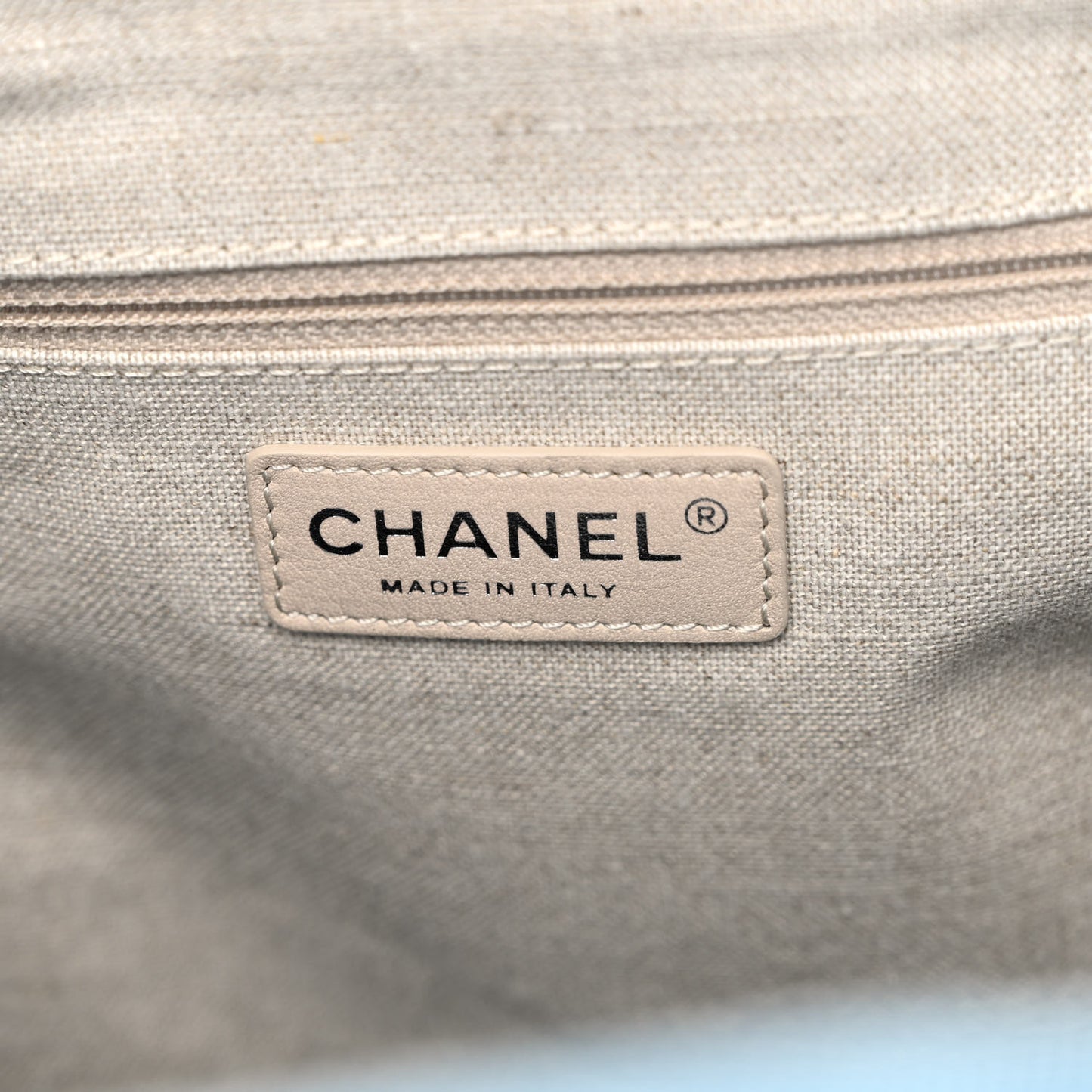 Mixed Fibers Medium Deauville Tote Light Blue