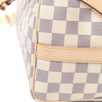 Louis Vuitton Damier Azur Speedy Bandouliere 25 8 of 9
