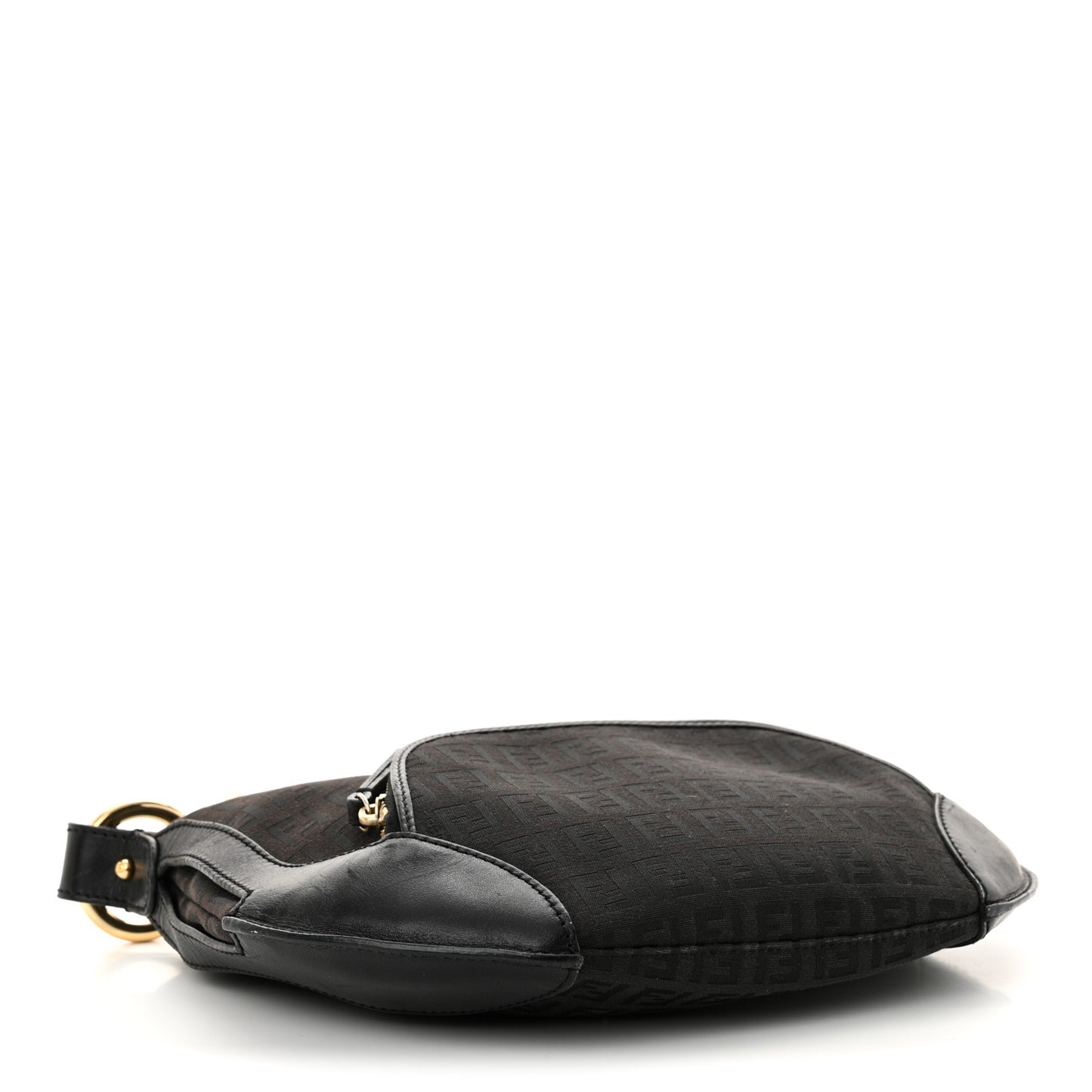Zucchino Cuoio Chef Pocket Shoulder Bag Black