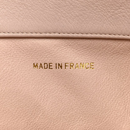 Chanel Lambskin Jumbo CC Shoulder Bag Light Pink 7 of 15
