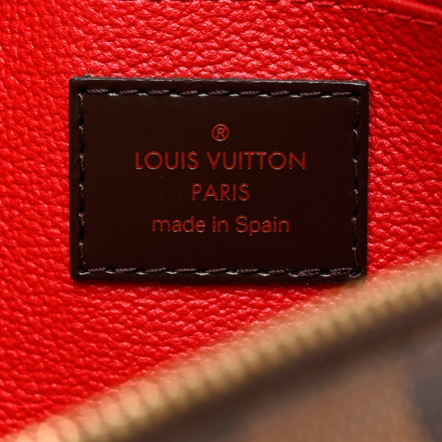 Louis Vuitton Damier Ebene Cosmetic Pouch 6 of 9