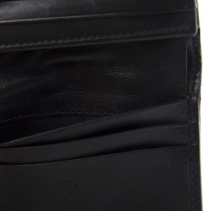 Gucci Calfskin Matelasse GG Marmont Card Case Wallet Black 7 of 9