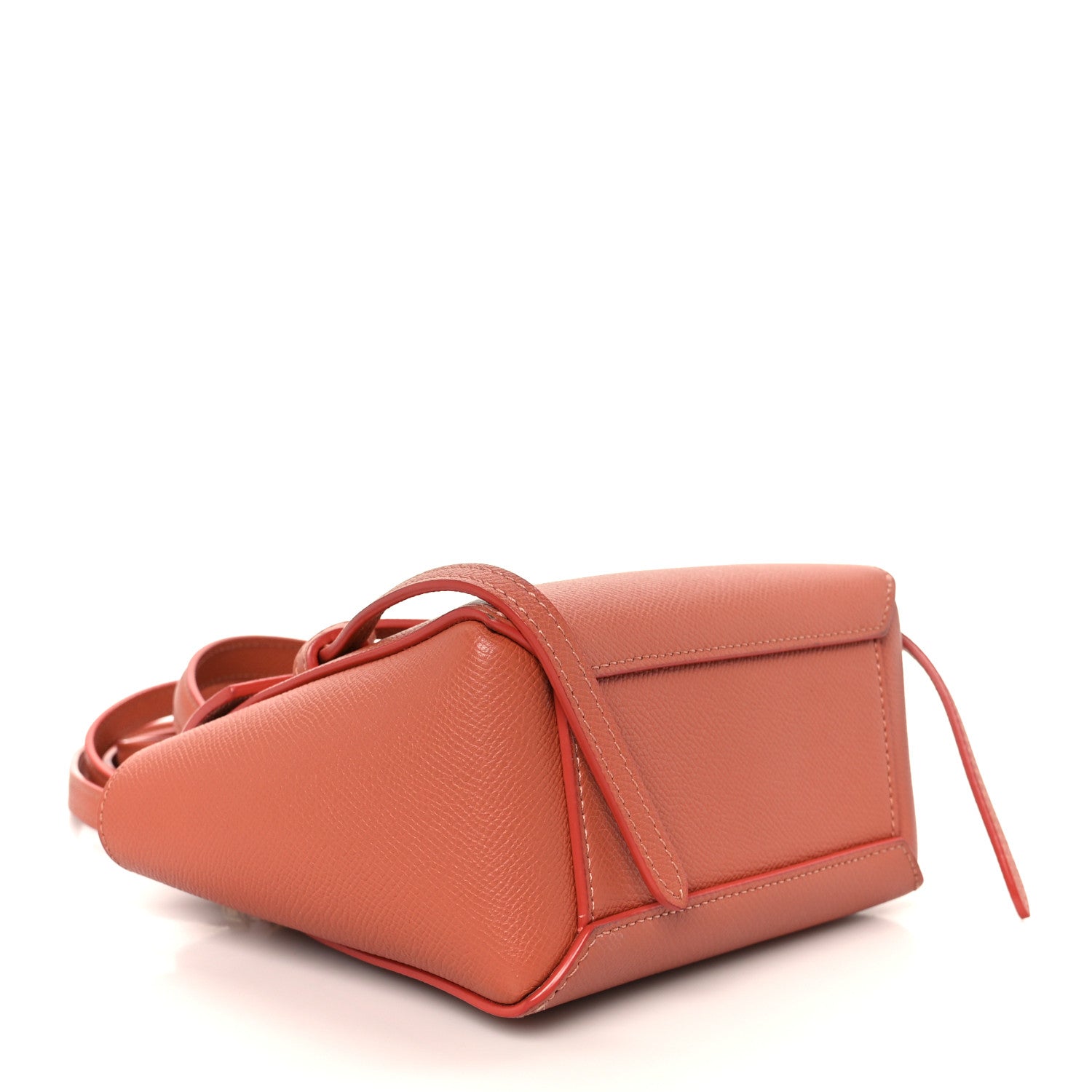 Celine Grained Calfskin Nano Belt Bag Terracotta 4 of 10