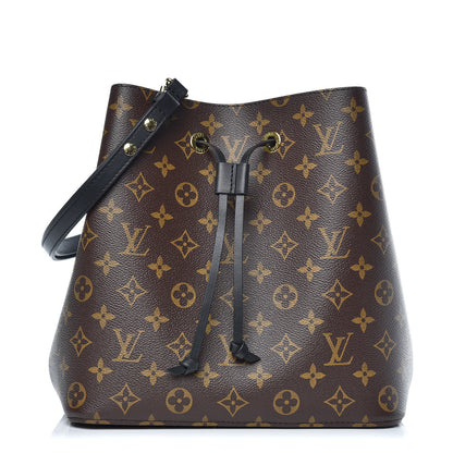Louis Vuitton Monogram Neonoe MM Black 1 of 8