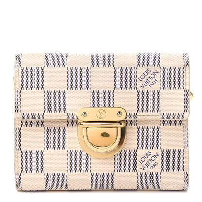 Louis Vuitton Damier Azur Koala Wallet 1 of 8