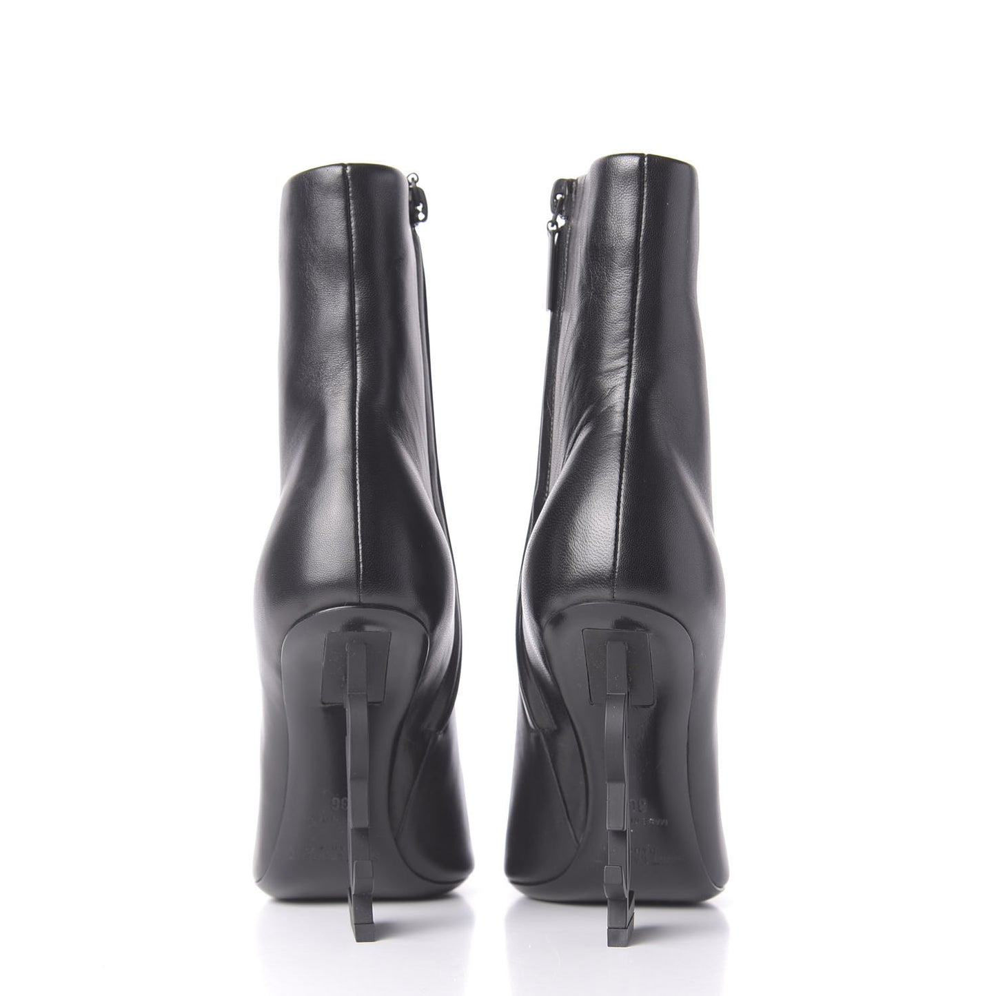 Calfskin Opyum Ankle Boots 36 Black