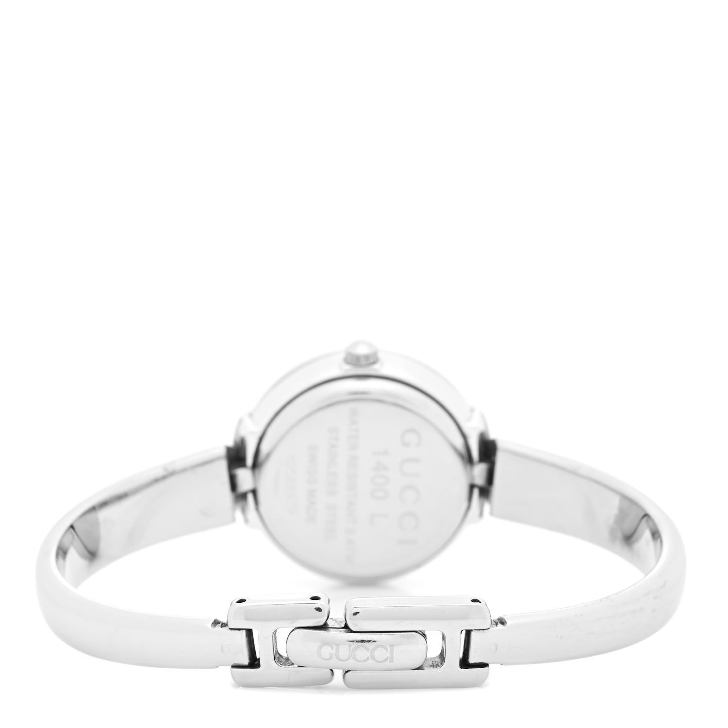 Gucci Stainless Steel 25mm 1400L Quartz Watch White 3 of 5