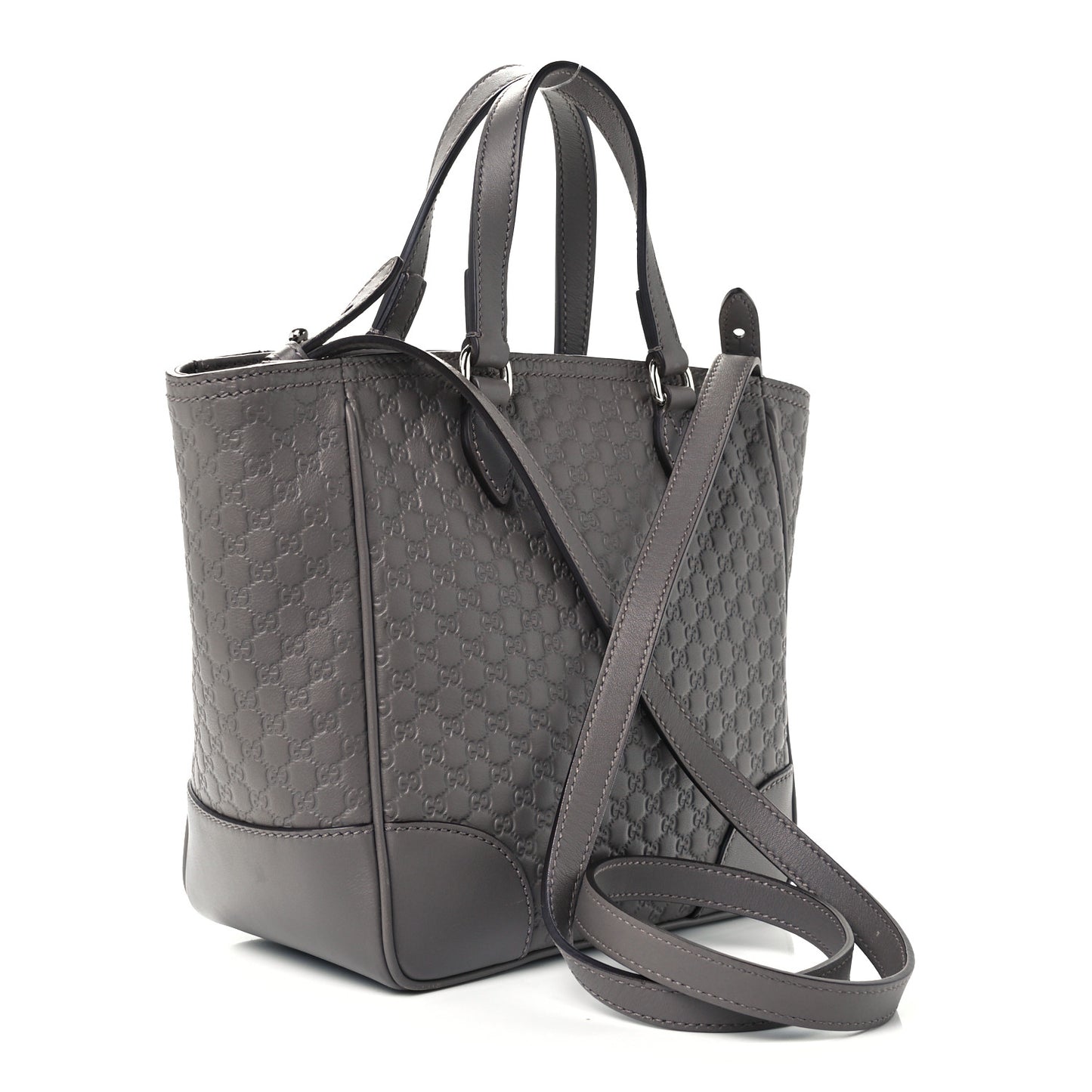 Microguccissima Small Bree Tote Graphite