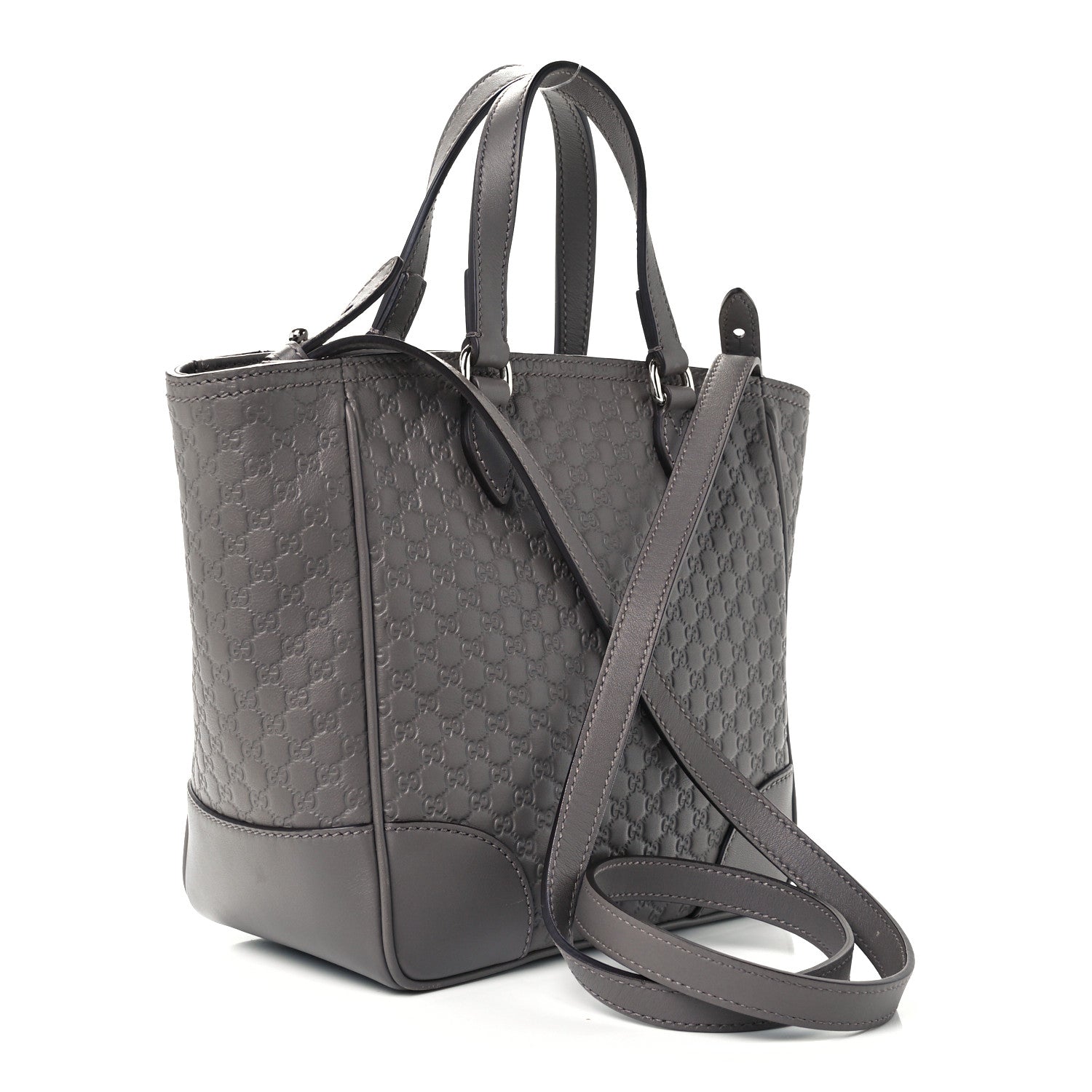 Gucci Microguccissima Small Bree Tote Graphite 3 of 11