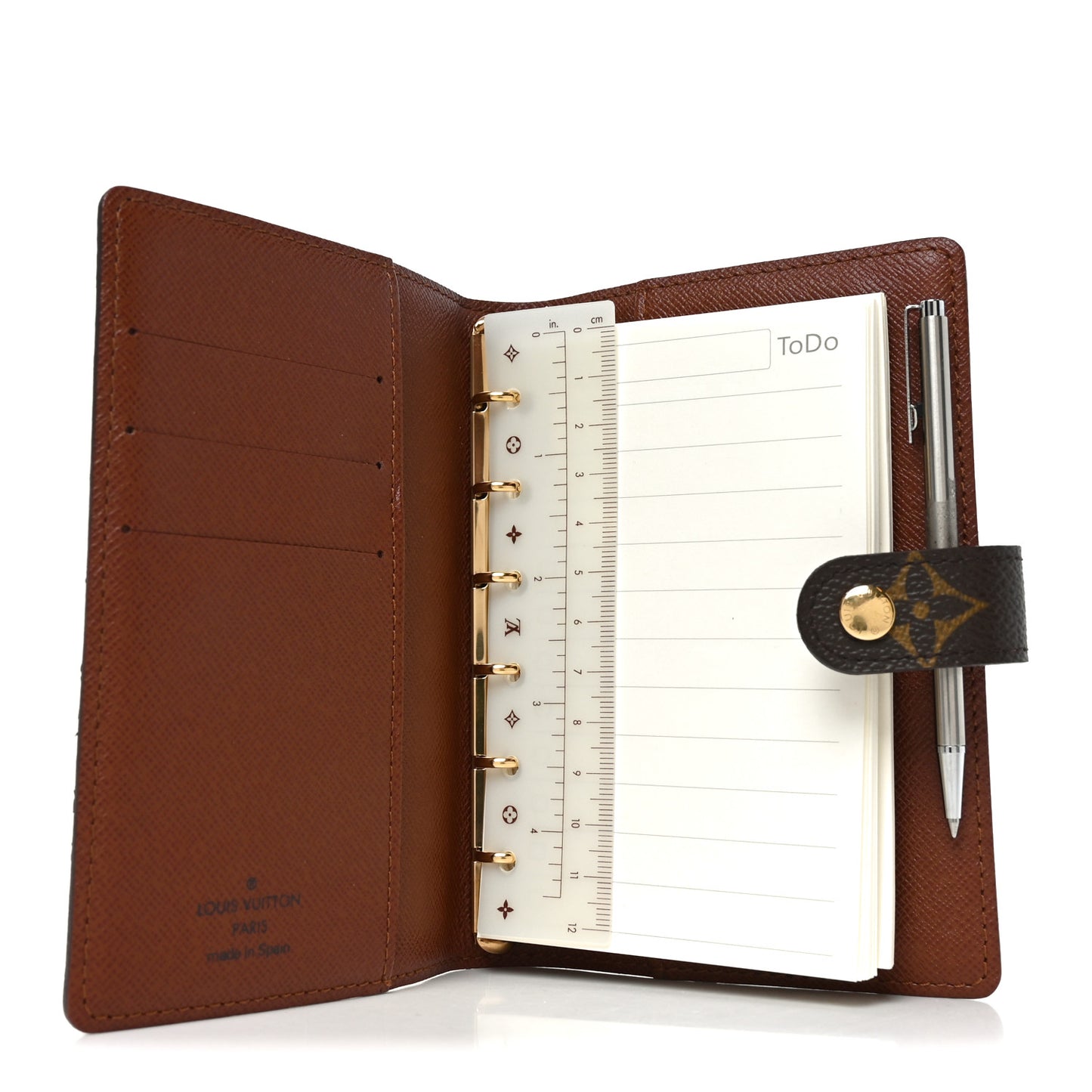 Monogram Small Ring Agenda Cover