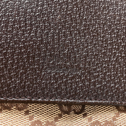 Gucci Monogram Web Belt Bag Dark Brown 6 of 10