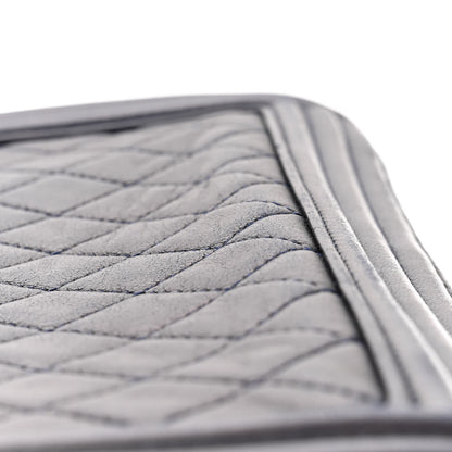 Chanel Lambskin Quilted New Medium Boy Flap Dark Blue 16 of 17