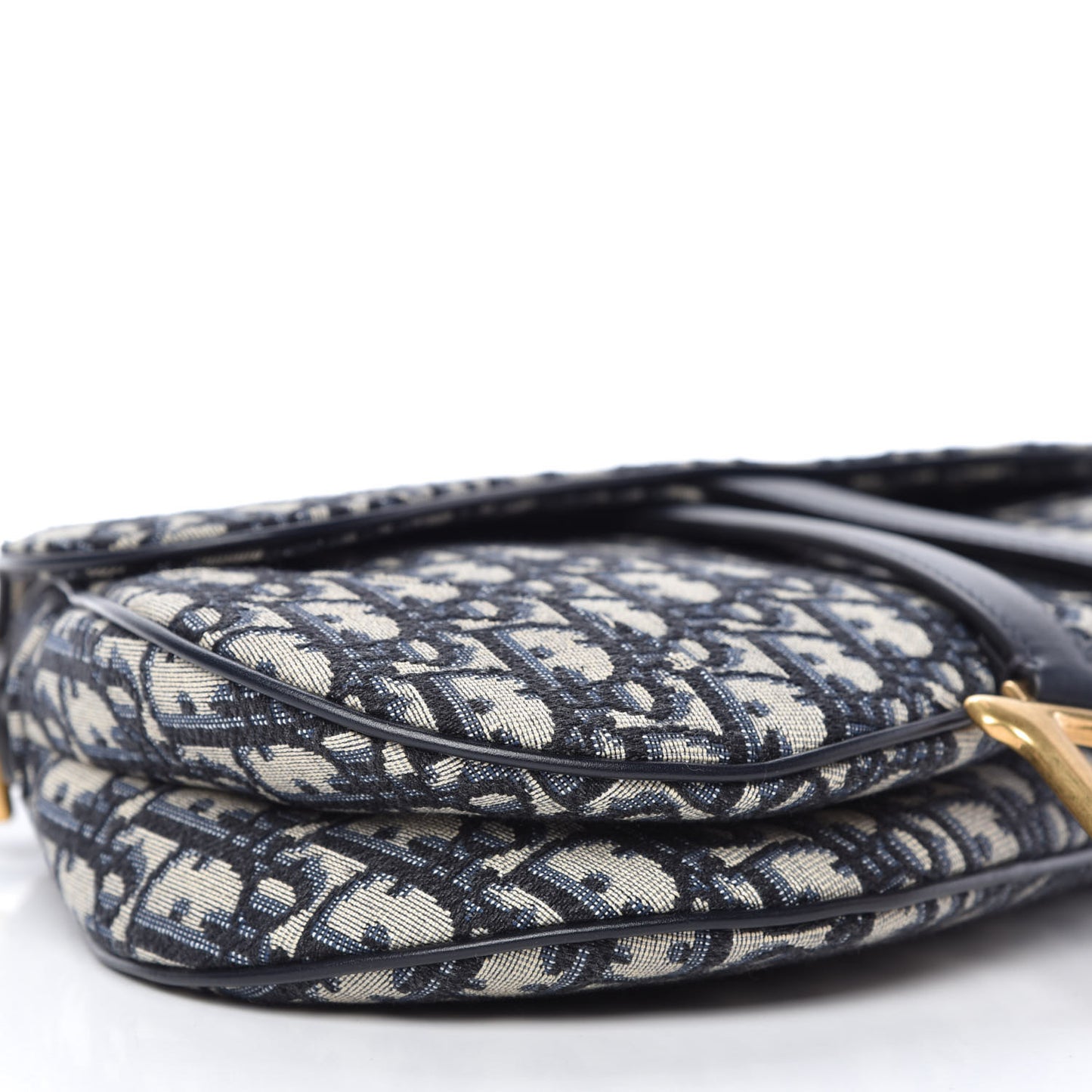 Oblique Saddle Bag Blue