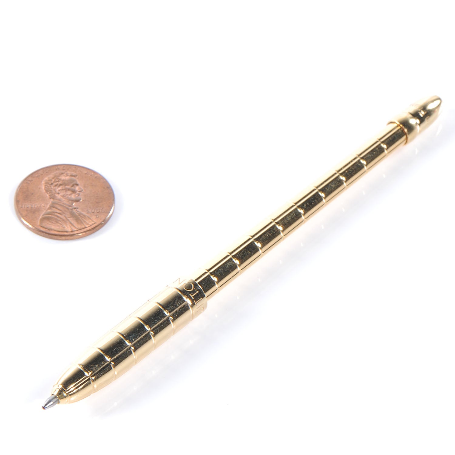 Louis Vuitton Agenda Ballpoint Pen Gold 2 of 4