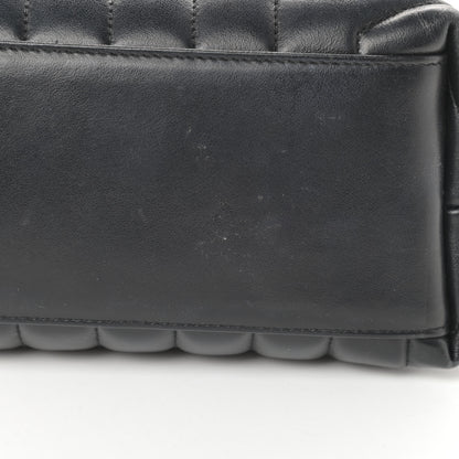 Saint Laurent Calfskin Y Quilted Monogram Medium Loulou Chain Satchel Black 17 of 17