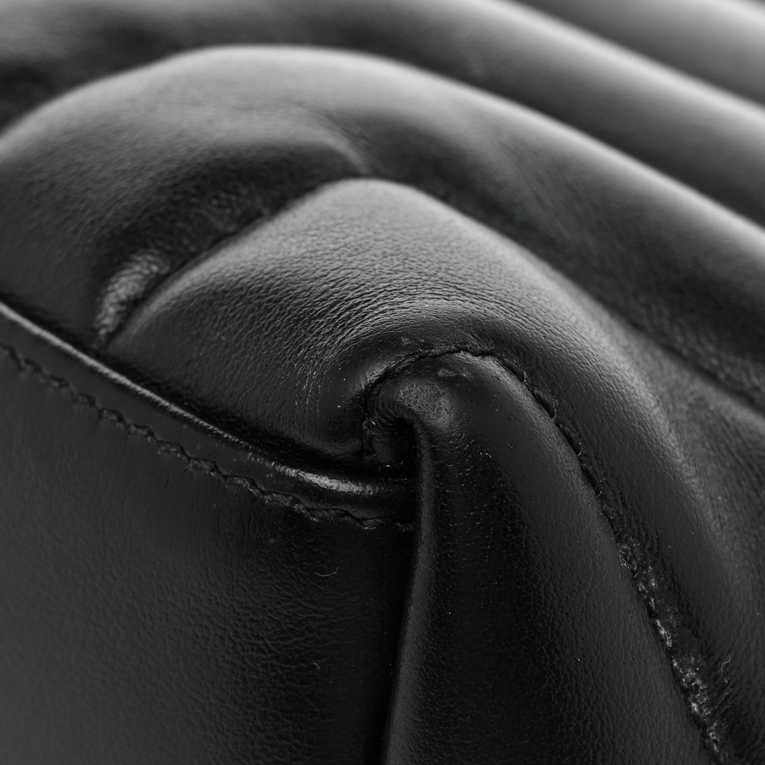 Saint Laurent Calfskin Y Quilted Monogram Small Loulou Chain Satchel Black 15 of 15