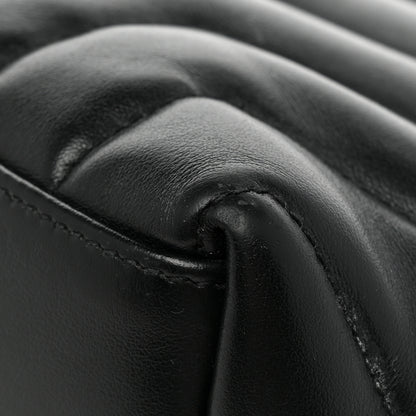 Saint Laurent Calfskin Y Quilted Monogram Small Loulou Chain Satchel Black 15 of 15