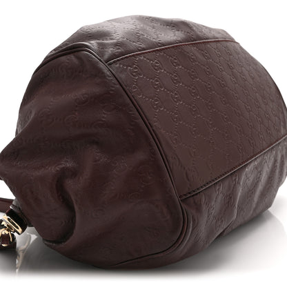 Gucci Guccissima Medium Sukey Boston Chocolate 10 of 11