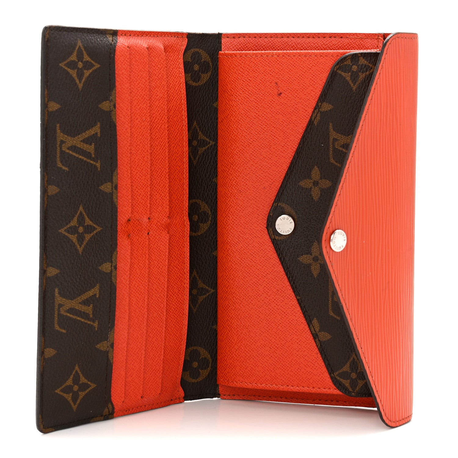 Louis Vuitton Monogram Epi Marie-Lou Long Wallet Piment 5 of 11