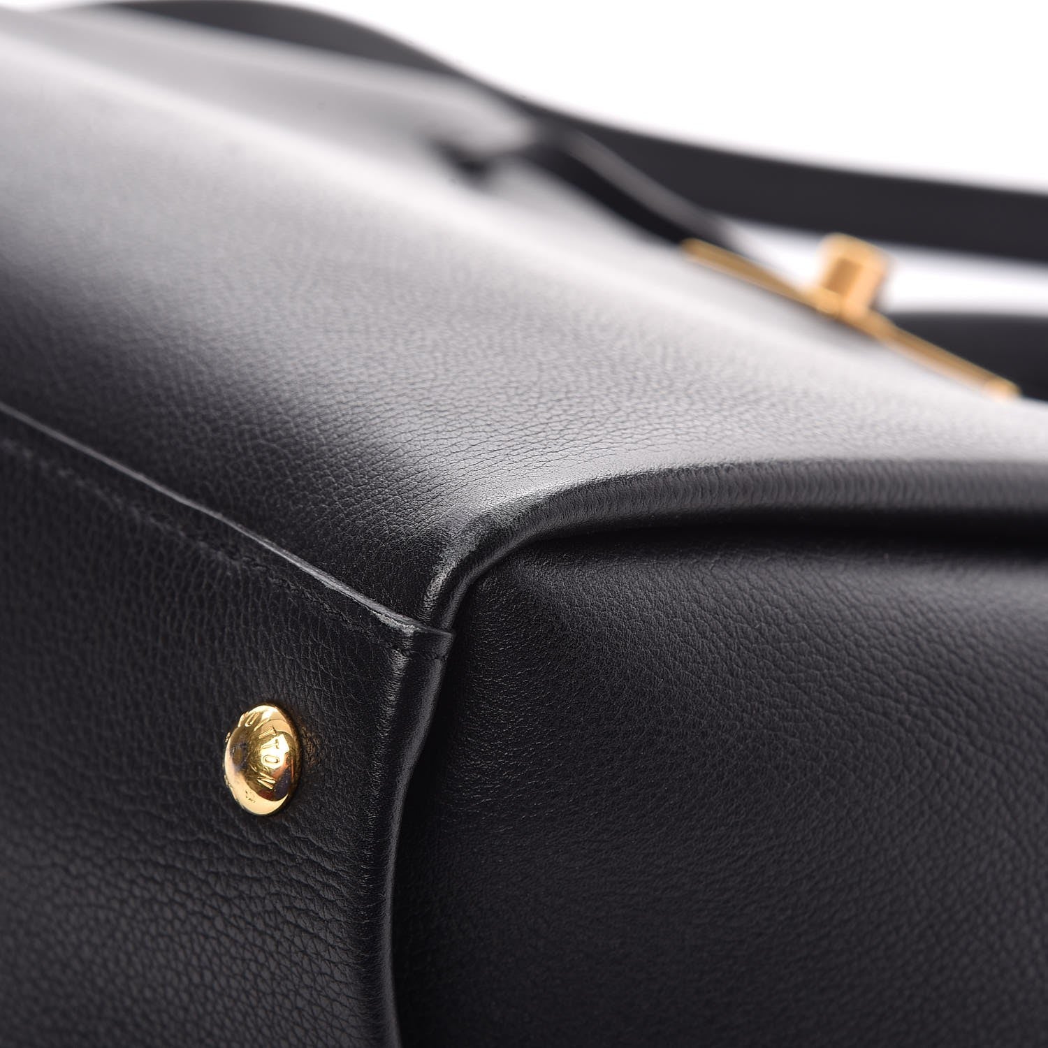 Louis Vuitton Calfskin Lockmeto Black 10 of 12