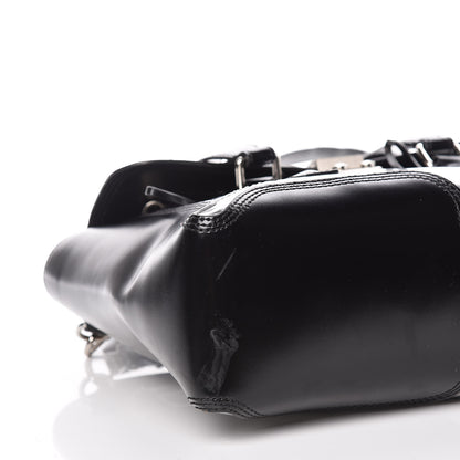 3.1 Phillip Lim 3.1 Smooth Calfskin Specchio Medium Pashli Satchel Black Silver 5 of 16