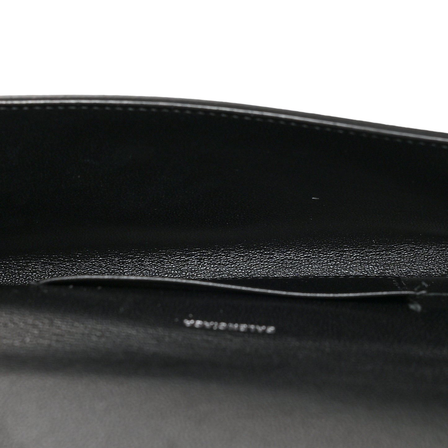 Vibrato Calfskin BB Phone Holder Wallet On Chain Black