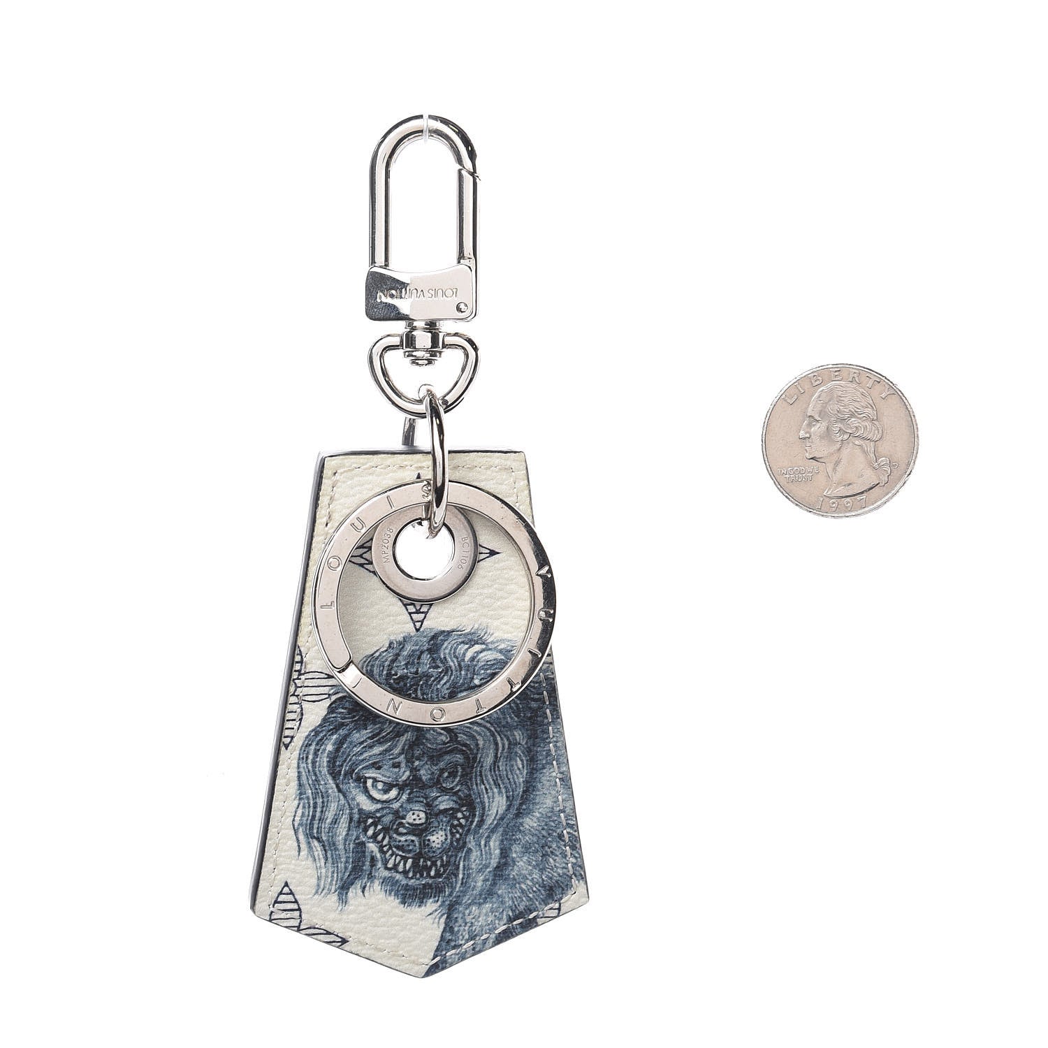 Louis Vuitton Savane Monogram Chapman Bag Charm Encre 2 of 3