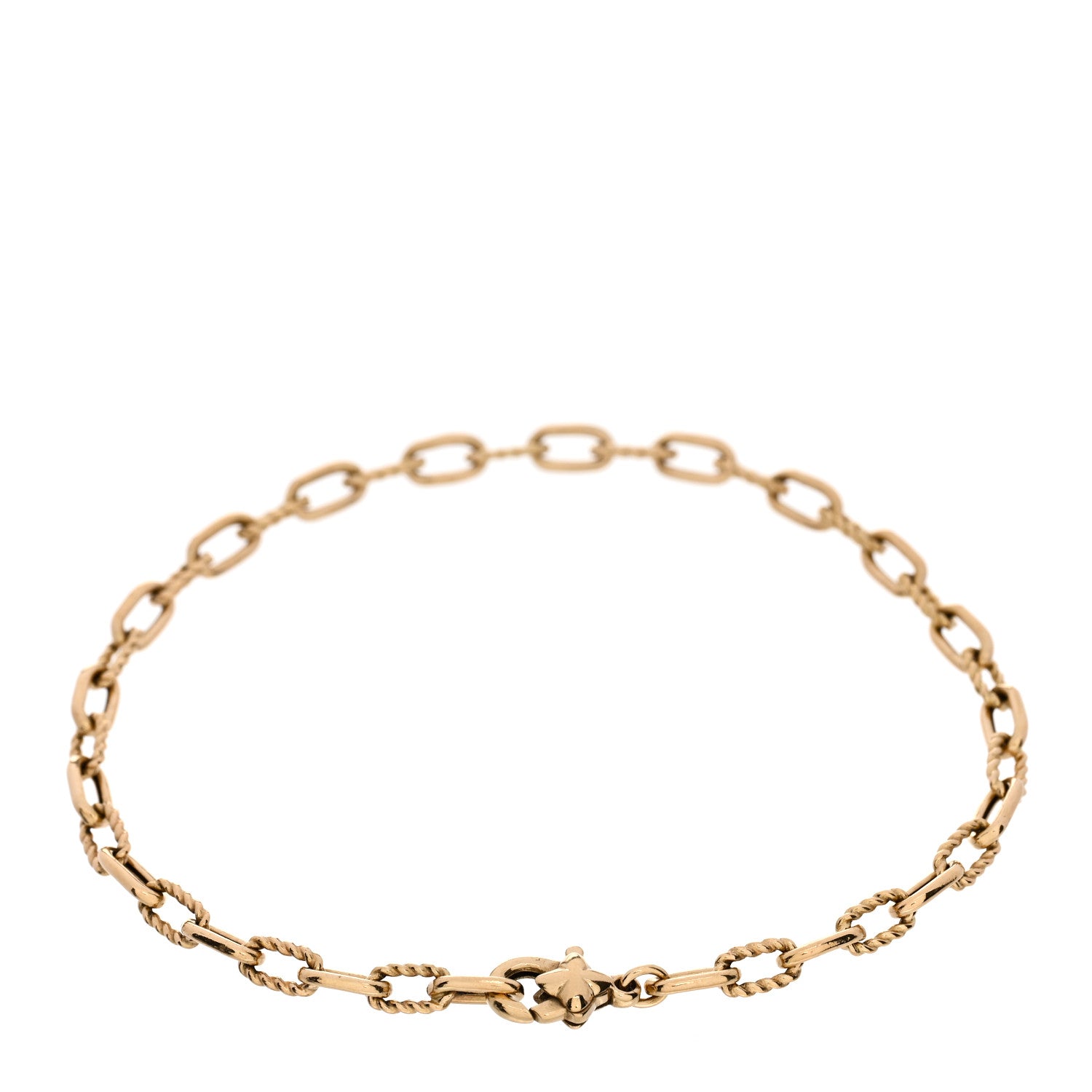 David Yurman 18K Yellow Gold Madison 3mm Classic Chain Bracelet 2 of 3