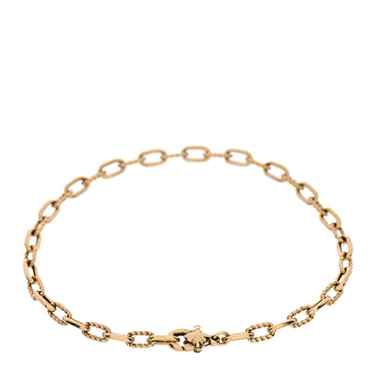 David Yurman 18K Yellow Gold Madison 3mm Classic Chain Bracelet 2 of 3