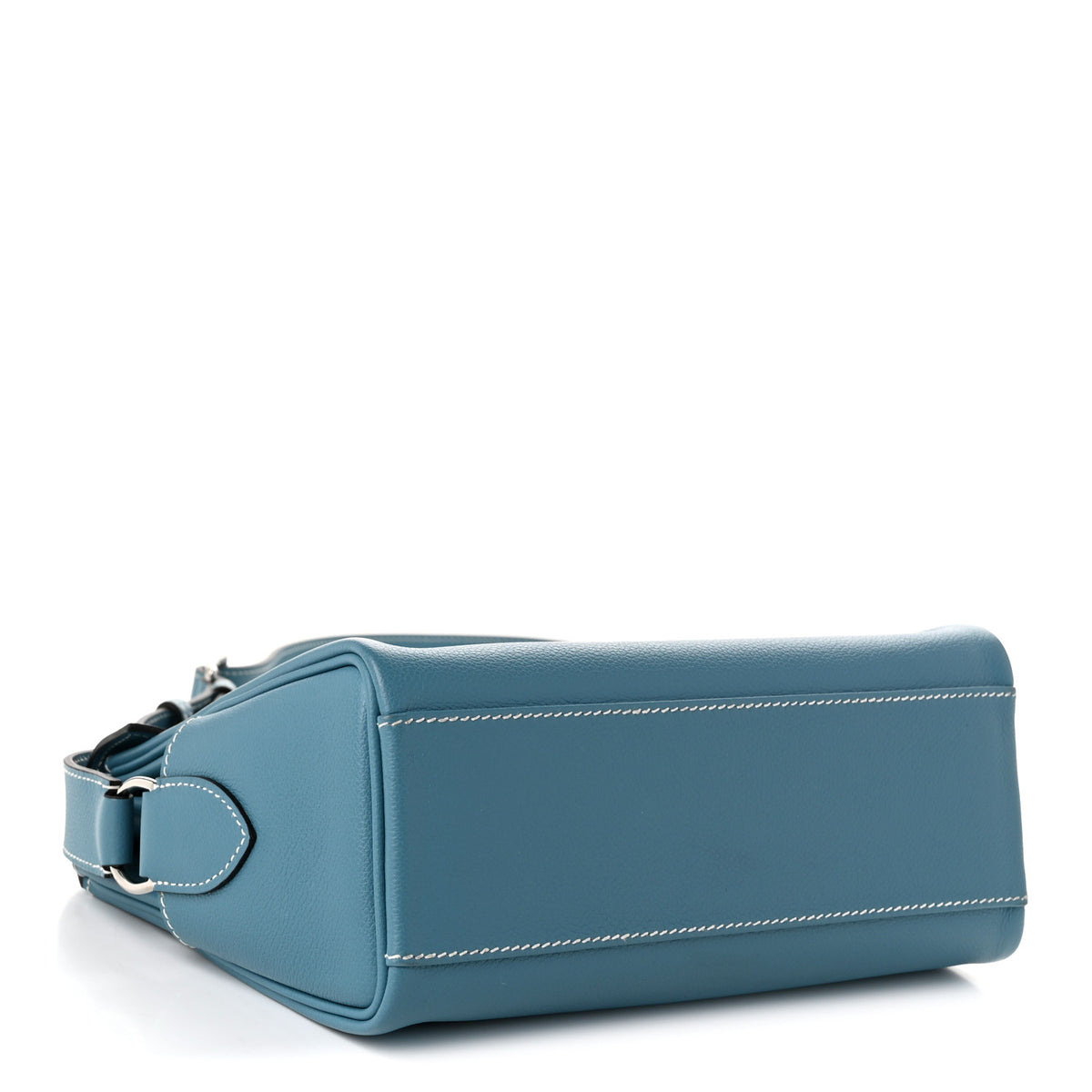 Hermes Evercolor Kelly Messenger PM New Bleu Jean 4 of 10