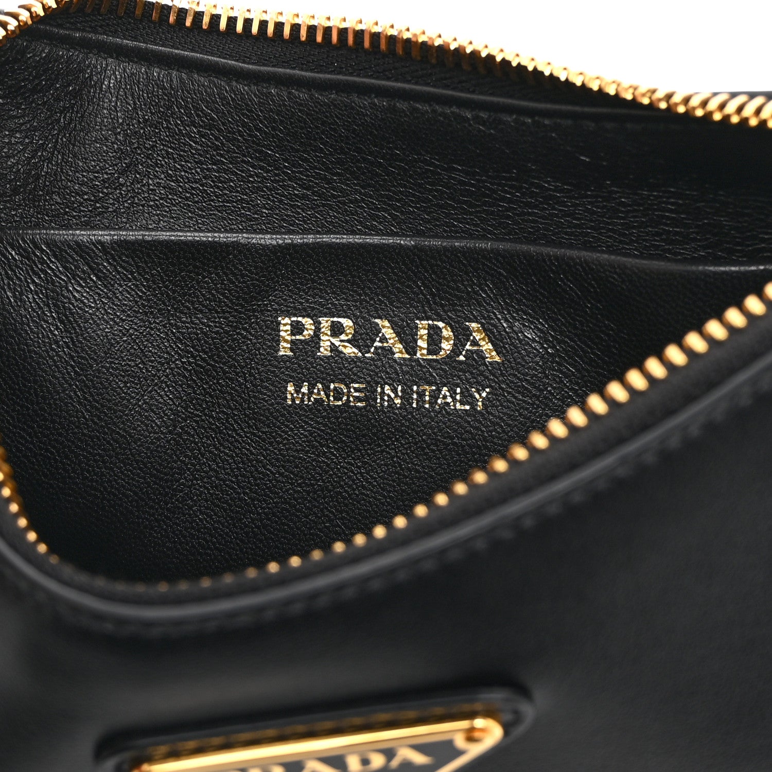 Prada Soft Calfskin Mini Arque Shoulder Bag Black 6 of 11