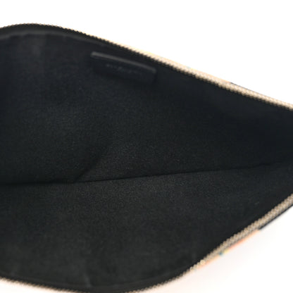 Givenchy Calfskin Egyptian Print Medium Flat Pouch 5 of 7