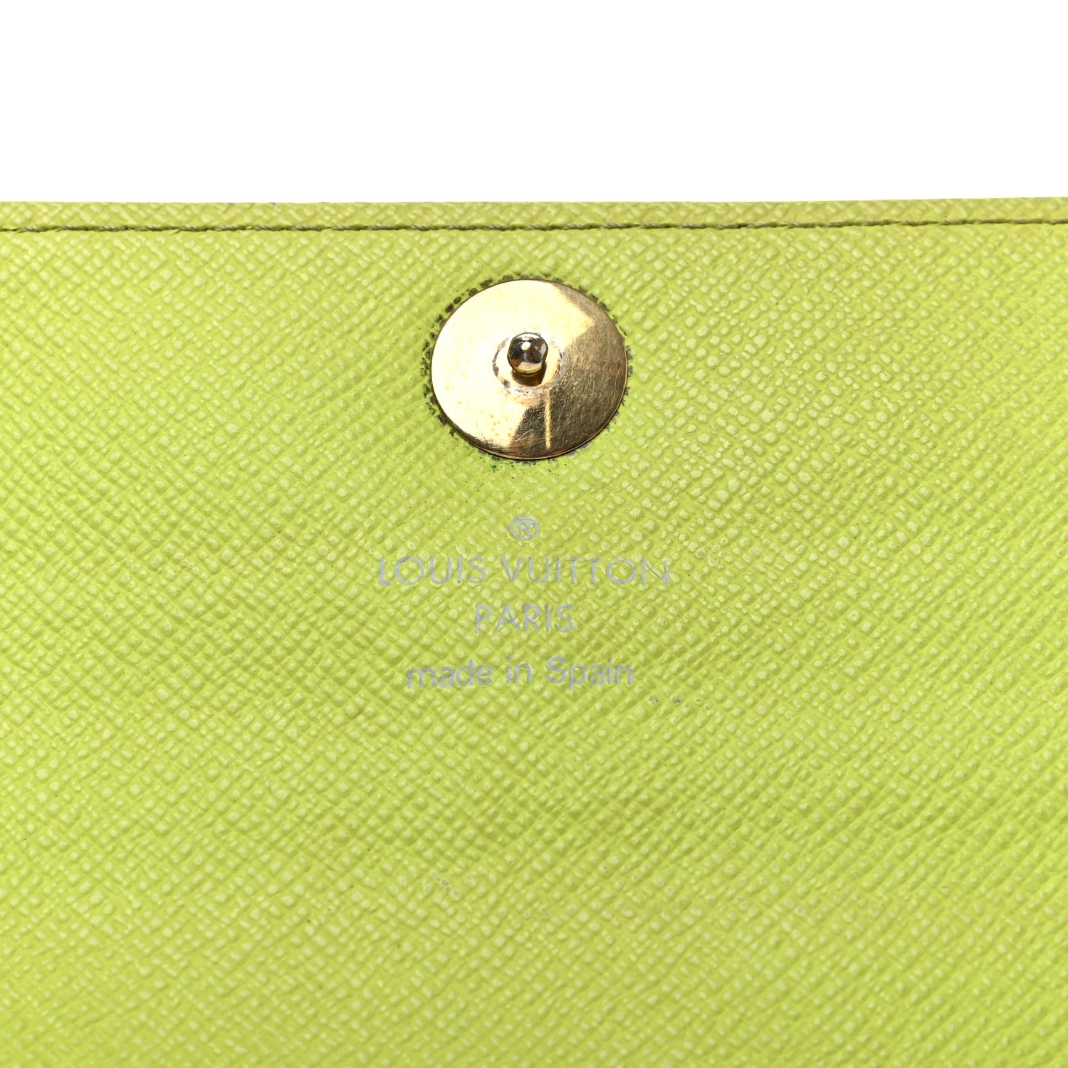 Louis Vuitton Monogram Multicolor Sarah Wallet Black Pistache 6 of 7